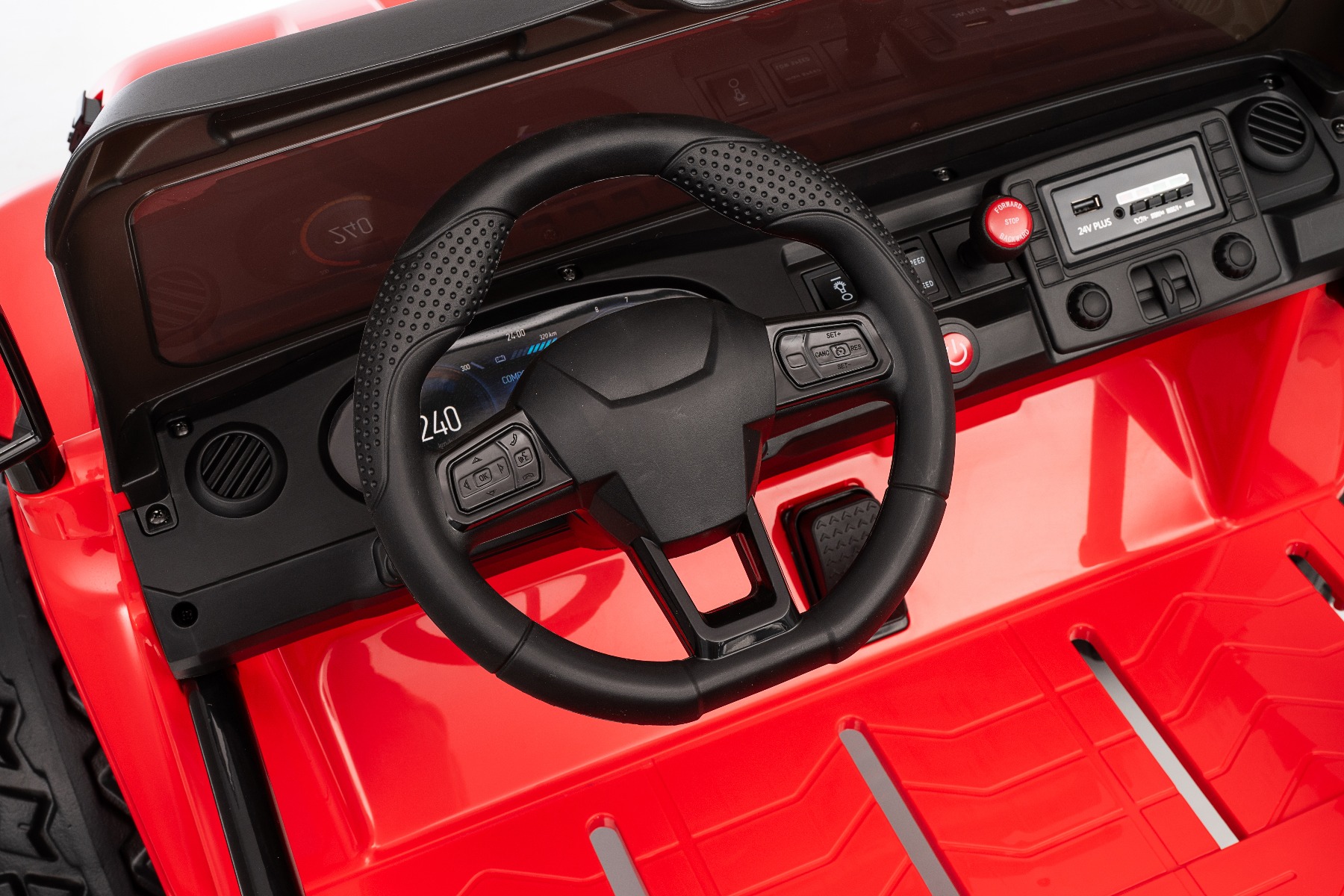 Multifunkční Volant, MP3 Přehrávač se vstupem USB/AUX