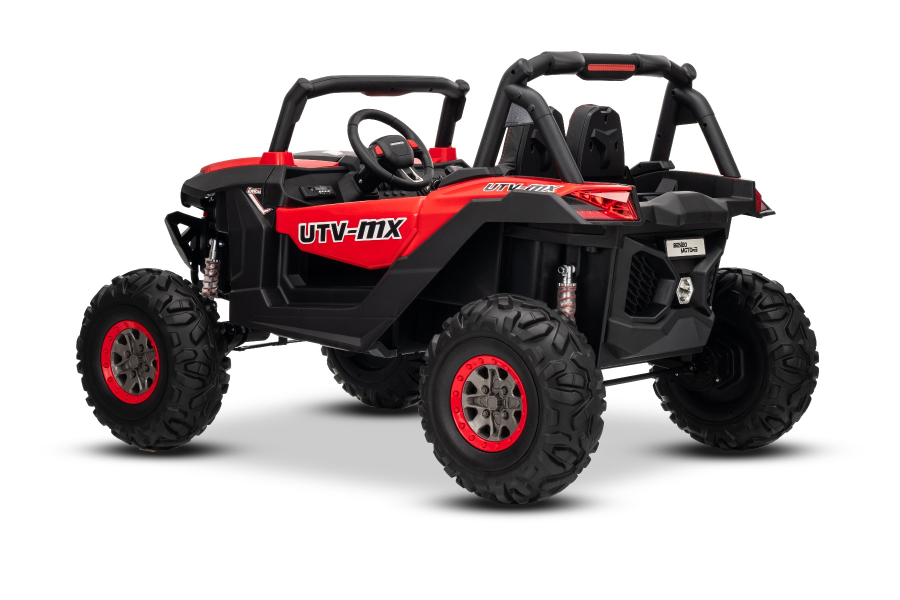 Otevírací dveře a multifunkční volant