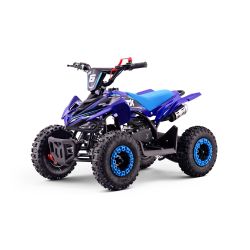 Benzínová štvorkolka pre deti Beneo Motors MTX modrá - 49cm3