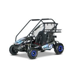 Benzínová bugina pro děti Beneo Motors BUGGY RSX XL modrá - 212cm3