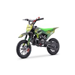 Benzínová motorka pro děti Beneo Motors CROSS XM zelená - 50cm3