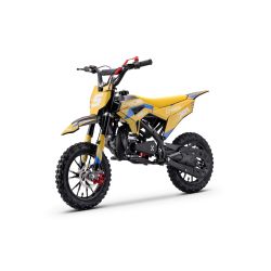 Benzínová motorka pro děti Beneo Motors CROSS XM žlutá - 50cm3