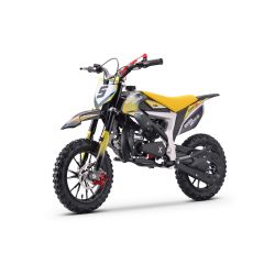 Benzínová motorka pro děti Beneo Motors CROSS SX Žlutá - 50cm3