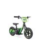 Dětské elektrické odrážedlo RIRIBIKE RTX3 24V (12”), zelené, Lithiová baterie, 100W motor, Kotoučová brzda, Nastavitelné měkké PU sedátko