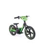 Dětské elektrické odrážedlo RIRIBIKE RTX6 24V (16”), zelené, Lithiová baterie, 250W Motor, Kotoučová brzda, Nastavitelné měkké PU sedátko