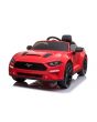 Elektrické autíčko Ford Mustang 24V, červené, Měkké EVA kola, Motory: 2 x 16 000 otáček, 24V Baterie, LED Světla, 2,4 GHz dálkové ovládání, MP3 přehrávač, ORIGINAL licence