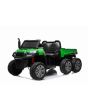 Farmářské elektrické autíčko RIDER 6X6 s pohonem čtyř kol, 2x12V baterie, EVA kola, široké dvoumístné sedadlo, Odpružené nápravy, 2,4 GHz Dálkový ovladač, Dvoumístné, MP3 přehrávač se vstupem USB / SD, Bluetooth
