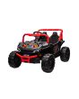 Elektrické autíčko UTV Small 12V, černý, Pohon zadních kol, 12V baterie, Plastová kola, široké dvojité sedátko, 2,4 GHz Dálkový ovladač, Jednomístné, MP3 přehrávač se vstupem USB/SD, LED Světla