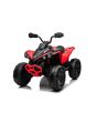 Elektrická čtyřkolka Can-am Renegade, červená, jednomístná, odpružená přední a zadní náprava, LED Světlá, 12V baterie, 2 x 35W Motory, měkká EVA kola, MP3 přehrávač se vstupem USB/AUX, Licencovaná