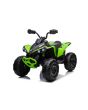 Elektrická čtyřkolka Can-am Renegade, zelená, jednomístná, odpružená přední a zadní náprava, LED Světlá, 12V baterie, 2 x 35W Motory, měkká EVA kola, MP3 přehrávač se vstupem USB/AUX, Licencovaná