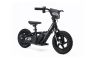 Dětské elektrické odrážedlo RIRIBIKE RTX3 24V (12”), černé, Lithiová baterie, 100W motor, Kotoučová brzda, Nastavitelné měkké PU sedátko