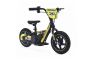 Dětské elektrické odrážedlo RIRIBIKE RTX3 24V (12”), žluté, Lithiová baterie, 100W motor, Kotoučová brzda, Nastavitelné měkké PU sedátko