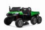 Farmářské elektrické autíčko RIDER 6X6 s pohonem čtyř kol, 2x12V baterie, EVA kola, široké dvoumístné sedadlo, Odpružené nápravy, 2,4 GHz Dálkový ovladač, Dvoumístné, MP3 přehrávač se vstupem USB / SD, Bluetooth