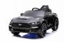 Elektrické autíčko Ford Mustang 24V, černé, Měkké EVA kola, Motory: 2 x 16 000 otáček, 24V Baterie, LED Světla, 2,4 GHz dálkové ovládání, MP3 přehrávač, ORIGINAL licence