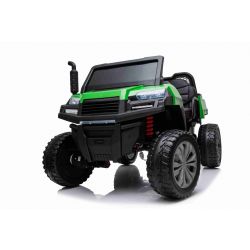 Farmářské elektrické autíčko RIDER 4X4 s pohonem všech kol, 2x12V baterie, EVA kola, široké dvoumístné sedadlo, Odpružené nápravy, 2,4 GHz Dálkový ovladač, Dvoumístné, MP3 přehrávač se vstupem USB / SD, Bluetooth