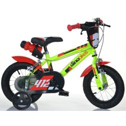 DINO Bikes - Dětské kolo 12 "412US - černo-červený 2017