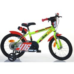 DINO Bikes - Dětské kolo 16 "416US - černo-červený 2017