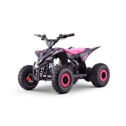 Elektrická čtyřkolka pro děti Beneo Motors T-REX růžový - 1300W