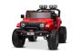 Elektrické autíčko Beneo Motors OFFRIDE 4x4² Dvoumístné 24V, červené, MP3 Přehrávač s USB/AUX vstupem, Pohon 4x4, Lithiová Baterie, EVA kola s odpružením, Dálkový ovladač, LED Světla