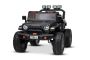 Elektrické autíčko Beneo Motors OFFRIDE 4x4² Dvoumístné 24V, černé, MP3 Přehrávač s USB/AUX vstupem, Pohon 4x4, Lithiová Baterie, EVA kola s odpružením, Dálkový ovladač, LED Světla