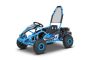 Benzínová bugina pro děti Beneo Motors BUGGY RSX modrá - 98cm3