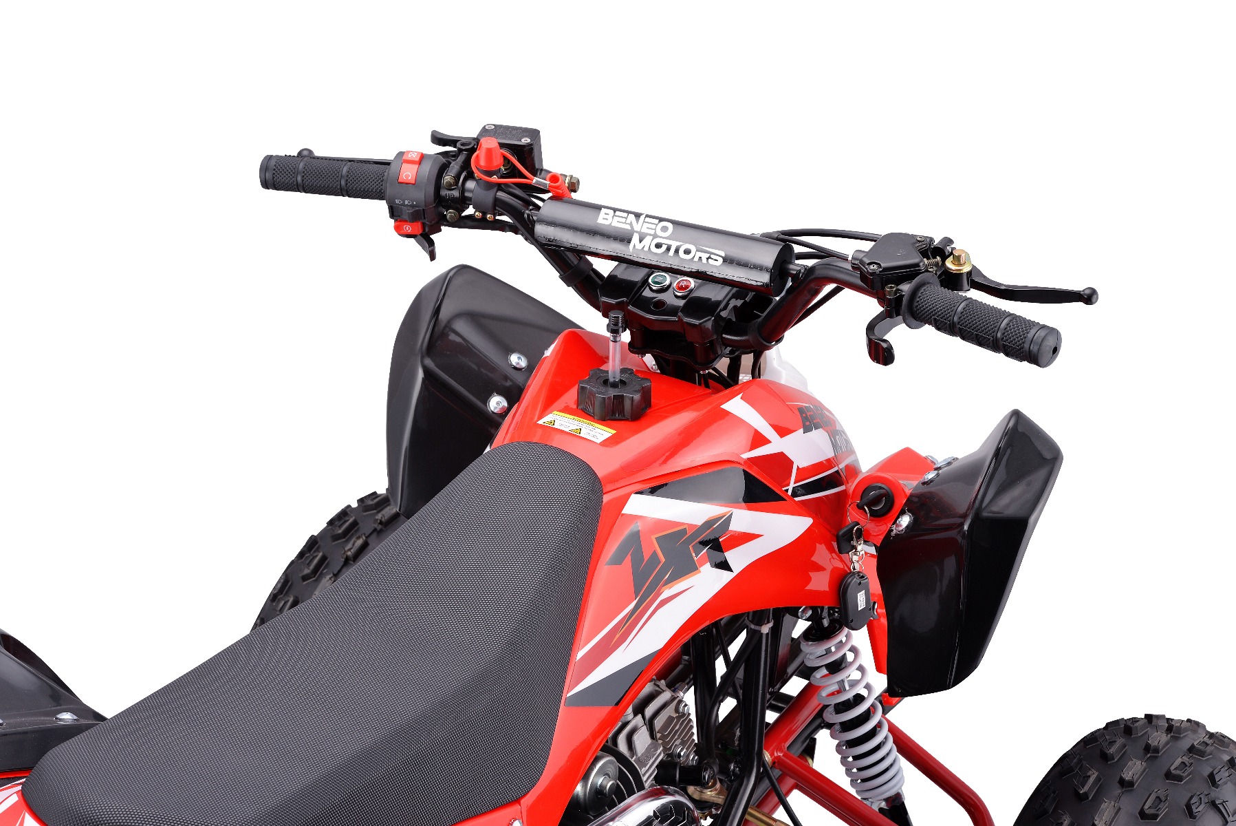 Nouzový vypínač, omezovač rychlosti