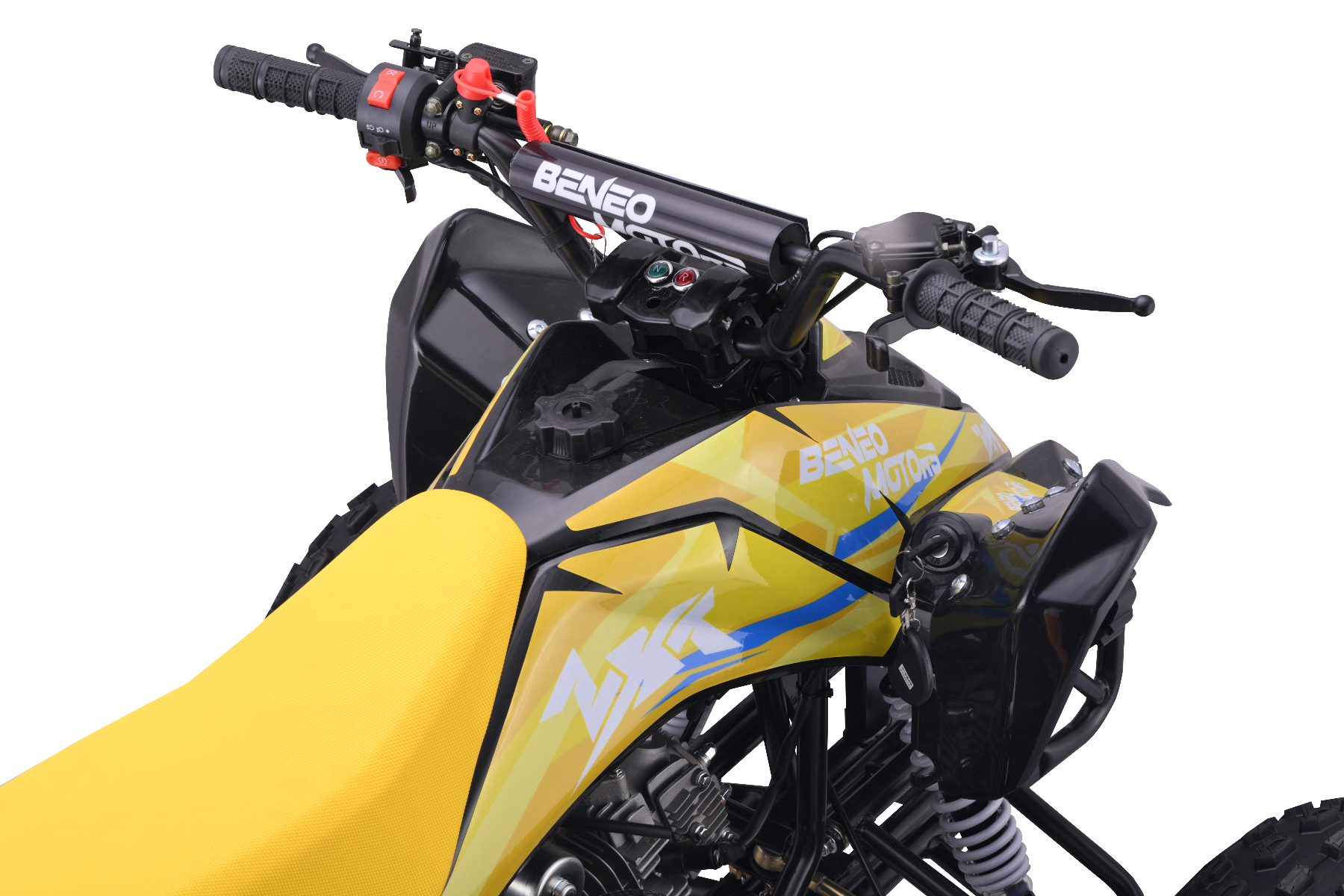 Nouzový vypínač, omezovač rychlosti