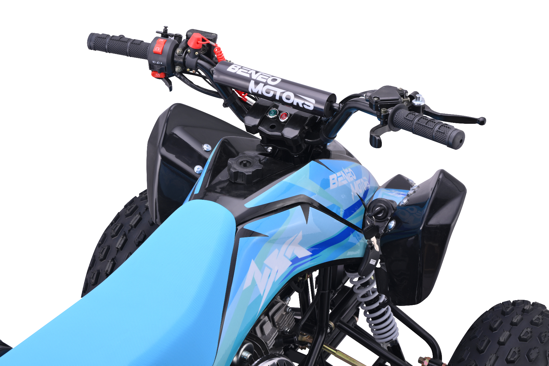 Nouzový vypínač, omezovač rychlosti