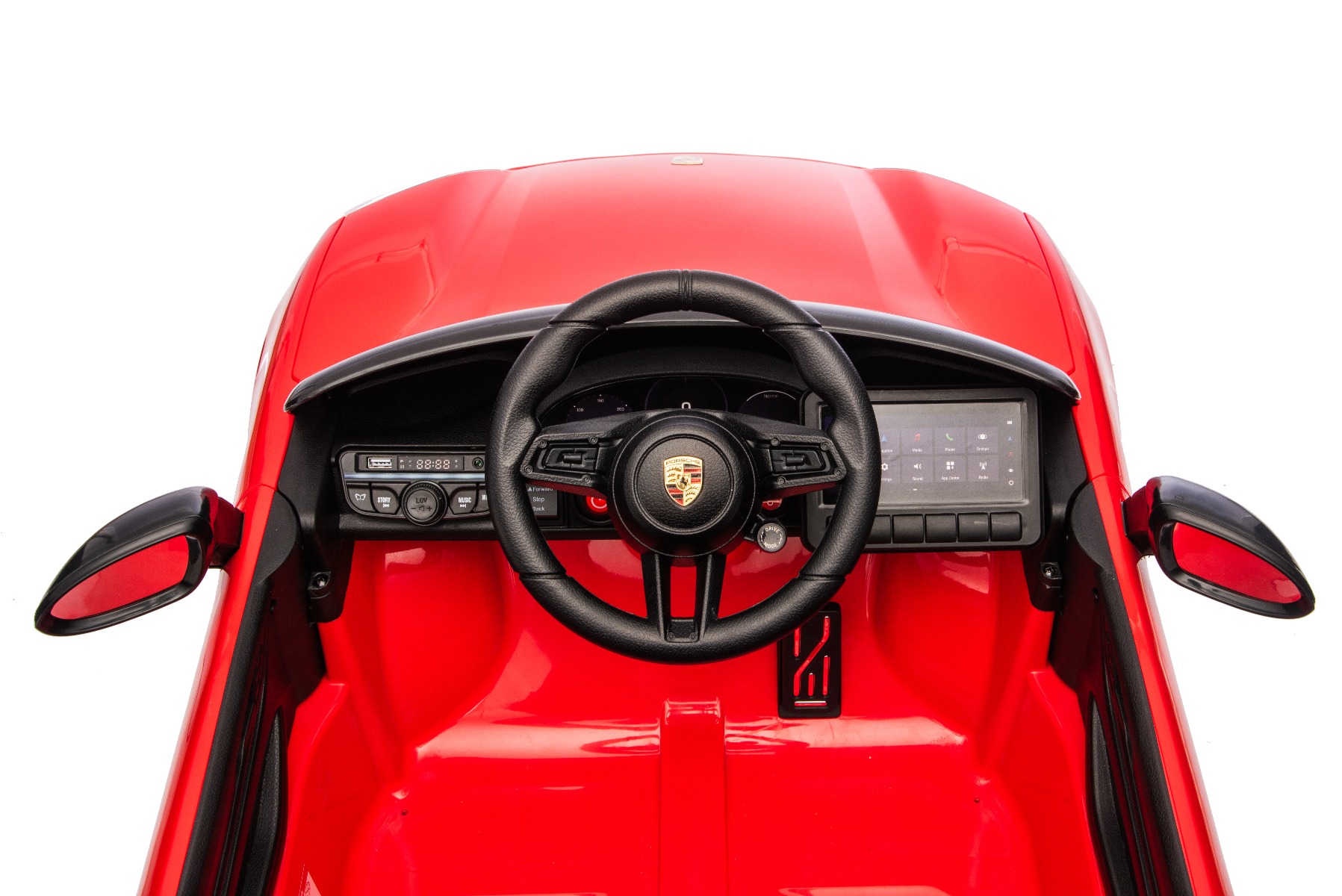 Multifunkční volant a palubka